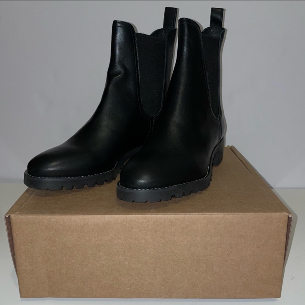 Soludos Greenpoint Chelsea Boot Black NWT